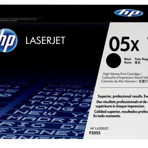 HP 05X toner LaserJet noir grande capacité authentique