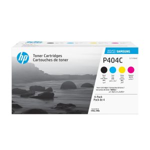 Samsung CLT-P404C Pack de 4 cartouches authentiques de toner cyan/magenta/jaune/noir