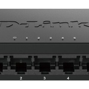 D-Link DGS-105GL/E commutateur réseau Non-géré Gigabit Ethernet (10/100/1000) Noir
