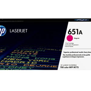 HP 651A toner LaserJet magenta authentique
