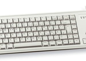 CHERRY G84-4400 clavier Universel PS/2 QWERTY Anglais américain Gris