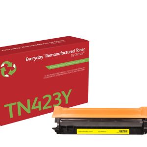 Toner remanufacturé Jaune Everyday™ de Xerox compatible avec Brother TN423Y, Grande capacité
