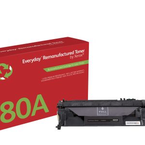 Toner remanufacturé Mono Everyday™ de Xerox compatible avec HP 80A (CF280A), Capacité standard