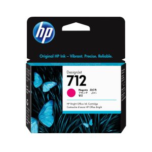 HP Cartouche d'encre DesignJet 712, magenta, 29 ml