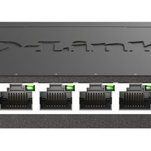 D-Link DGS-108 Non-géré L2 Gigabit Ethernet (10/100/1000) Noir