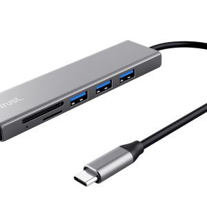 Trust Halyx USB 3.2 Gen 1 (3.1 Gen 1) Type-C 104 Mbit/s Aluminium
