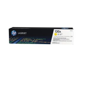 HP Cartouche de toner jaune d'origine LaserJet 130A
