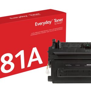 Toner Everyday™ Noir de Xerox compatible avec HP 81A (CF281A), Capacité standard
