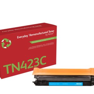 Toner remanufacturé Cyan Everyday™ de Xerox compatible avec Brother TN423C, Grande capacité