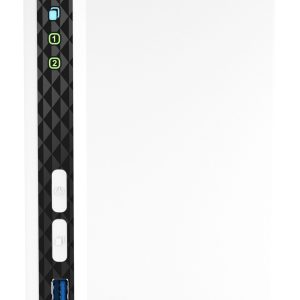 QNAP TS-233 serveur de stockage NAS Tower ARM Cortex-A55 2 Go 0 To QNAP QTS Blanc