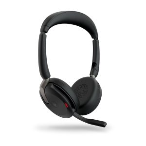 Jabra Evolve2 65 Flex Casque Sans fil Arceau Bureau/Centre d'appels USB Type-A Bluetooth Socle de chargement