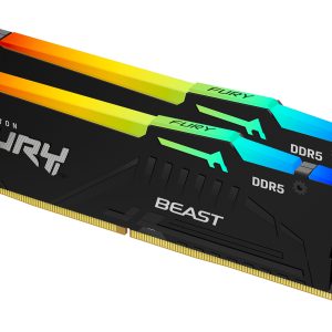 Kingston Technology FURY Beast 16 Go 6000 MT/s DDR5 CL36 DIMM (Kits de 2) RGB EXPO