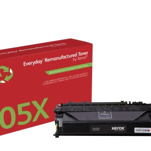 Toner remanufacturé Mono Everyday™ de Xerox compatible avec HP 05X (CE505X), Grande capacité