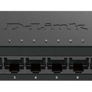 D-Link DGS-108GL Non-géré Gigabit Ethernet (10/100/1000) Noir