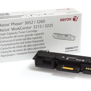 Xerox Cartouche de toner Noir de Grande capacité Phaser® 3052/3260, WorkCentre® 3215/3225 (3000 pages) - 106R02777