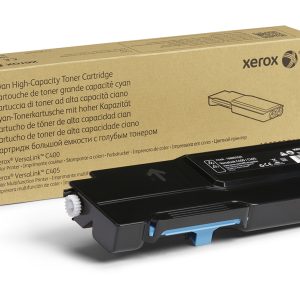 Xerox Cartouche de toner Cyan de Grande capacité Imprimante couleur ® VersaLink® C400/multifonctions ® VersaLink® C405 (4800 pages) - 106R03518