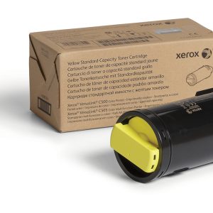 Xerox Cartouche de toner Jaune de Capacité standard Imprimante couleur ® VersaLink® C500/multifonctions ® VersaLink® C505 (2400 pages) - 106R03861